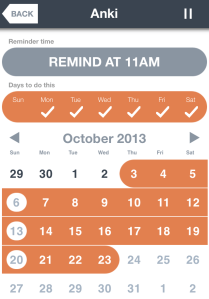 Hábito de practicar memoria con Anki Hábito de practicar memoria con Anki
